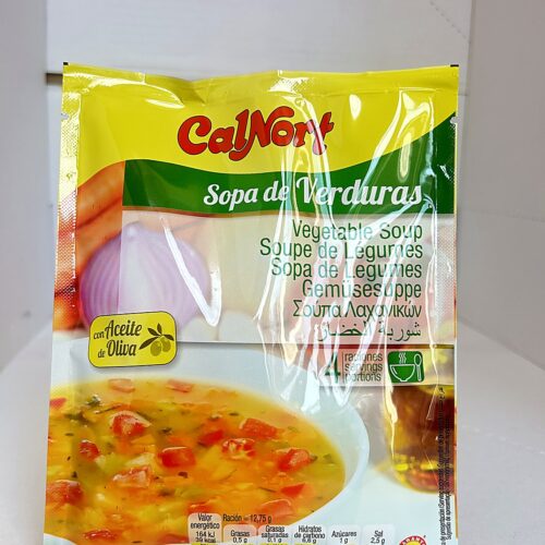 Calnort vegetable soup 51g front CalNort Vegetable Soup 60g