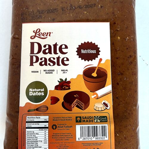 Leen Date Paste vegan Nutritious 1kg Leen Premium Date Paste 1Kg