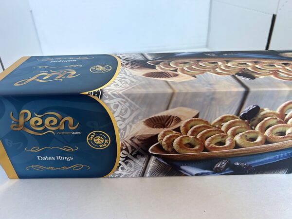 Leen Date Rings 260g front Leen Maamoul Plain Assawer With Date 270g