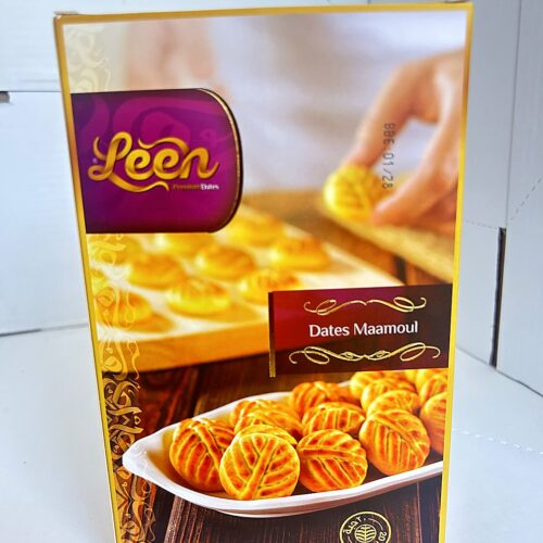 Leen Dates Maamoul 20 pieces front Leen Premium Maamoul With Date 240g