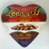 Leen Sweetheart 200g premium dates front Leen Premium Mix Date in Sweet Heart Gift Box 200g