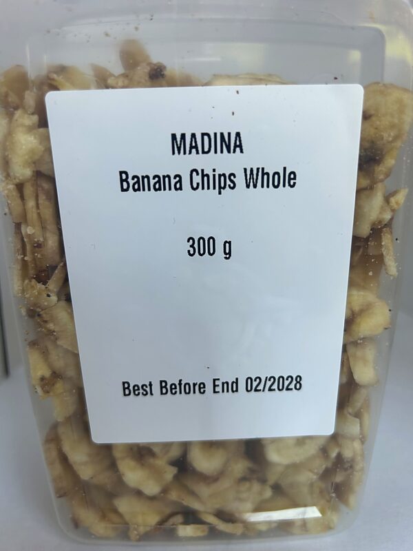 Madina Banana Chips (Trans. Box) 300g