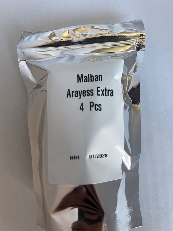 Malban Arayess Extra 4 Pcs back Halal Malban Arayess Extra 4pcs