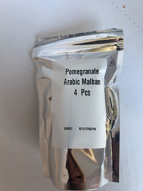 Pomegranate Arabic Malban 4 Pcs back Halal Pomegranate Malban Roll 4pcs