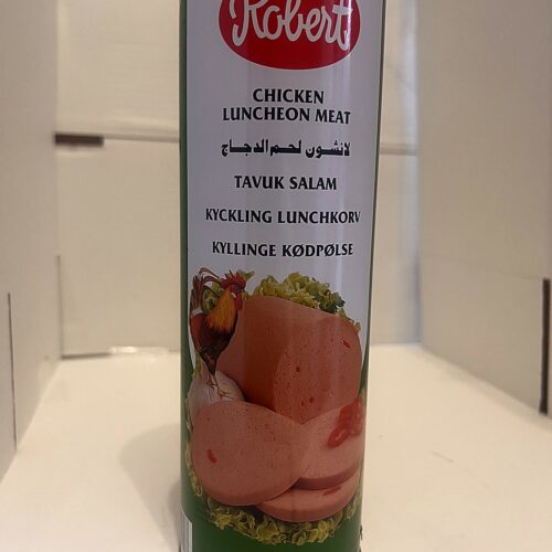 Robert Halal Chicken Luncheon 850g front Robert Halal Chicken Luncheon 850g