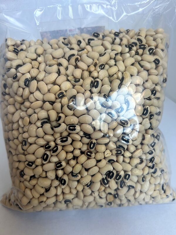 Sara Black eye beans 1kg back SARA Black Eye Beans 1Kg