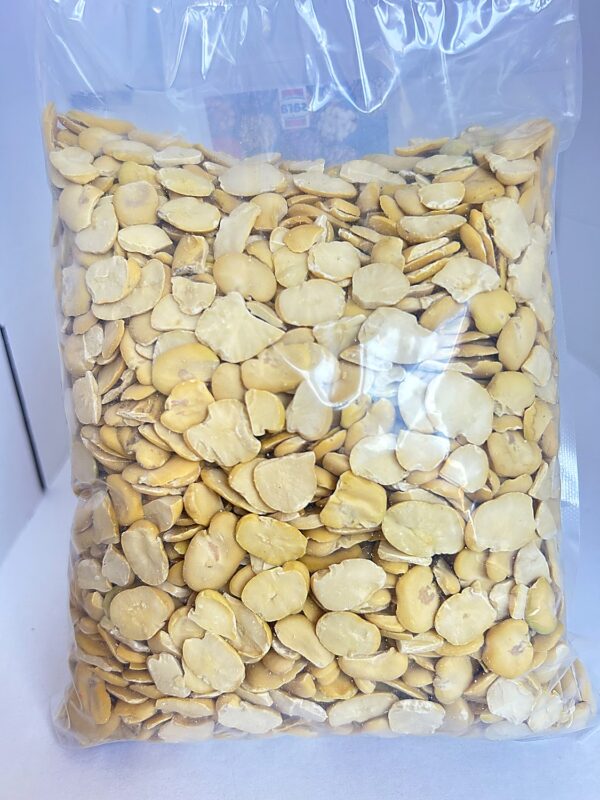 Sara Broad Beans Split 1kg back SARA Broad Beans Split 1Kg