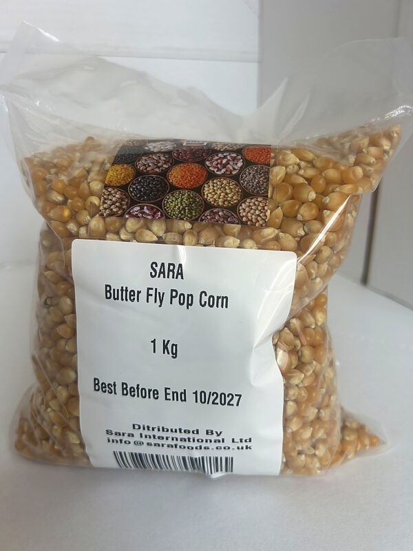 Sara Butterfly Popcorn 1kg SARA PopCorn 1Kg