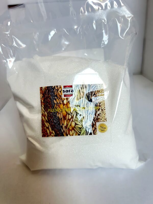 Sara Custer Sugar 500g front SARA Castur Sugar 500g