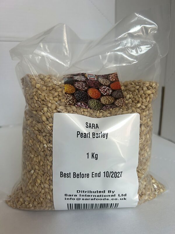 Sara Pearl Barley 1kg SARA Pearl Barley 1Kg