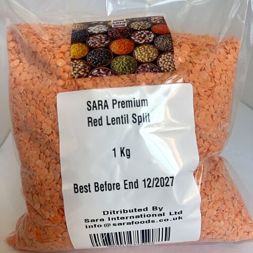 SARA Red Lentil 1Kg