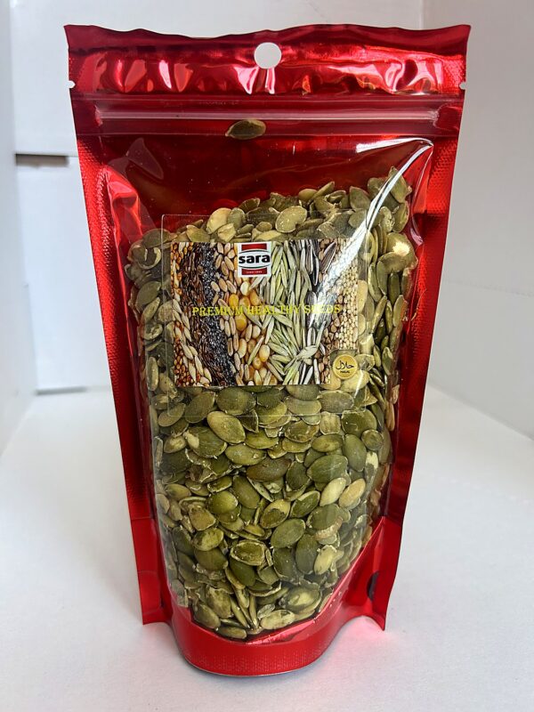 Sara Pumpkin Seed Kernel 200g front SARA Pumpkin Seed Kernel 200g