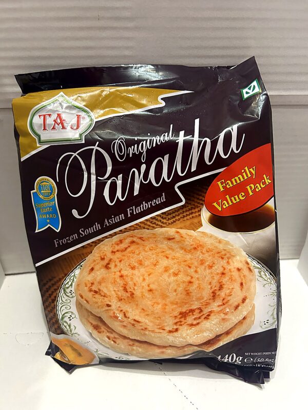 Taj Original Paratha Famil pack 1.4kg front Taj Family Original Paratha 1.4Kg