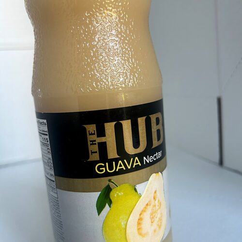 The Hub Guava Nectar 250 ml front HUB Guava Nectar (Glass Bottle) 250 ml