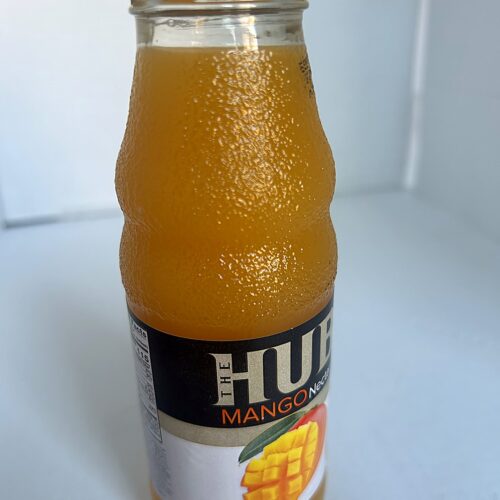 The Hub Mango Nectar 250 ml front HUB Mango Nectar (Glass Bottle) 250ml