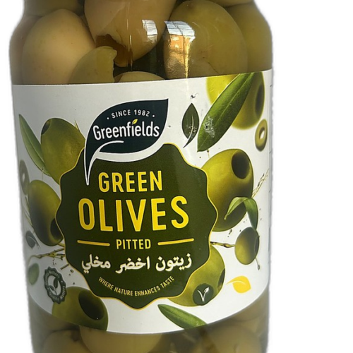 p1b2ih-1.png Greenfields Pitted Green Olives 720g