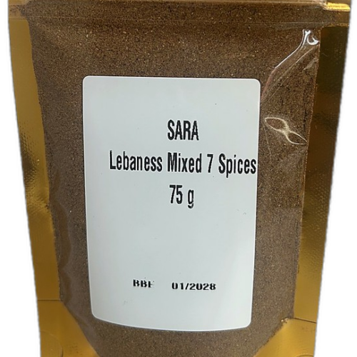 rgvrco.png SARA Lebanese 7 Spices 75g