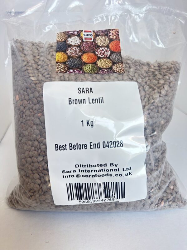 SARA Brown Lentil 1Kg